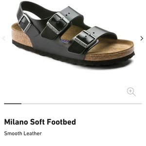 BIRKENSTOCK Milano Soft Footbed size 9